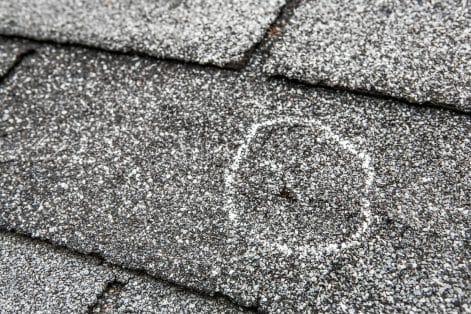 hail damage roof repair cost