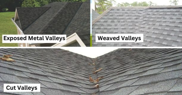 Different Types of Roof Valleys