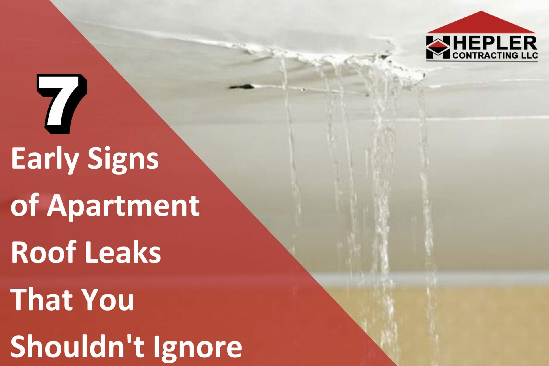 7 Early Signs of Apartment Roof Leaks That You Shouldn’t Ignore