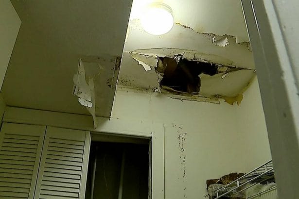 Apartment Roof Collapse

