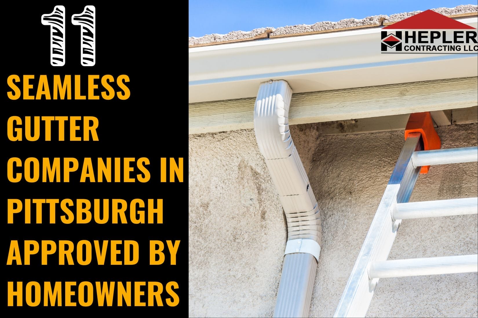 11 Seamless Gutter Companies In Pittsburgh Approved By Homeowners